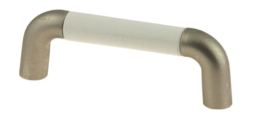 Nickel Pull with White Plastic Center
AM-BP76269-WH14