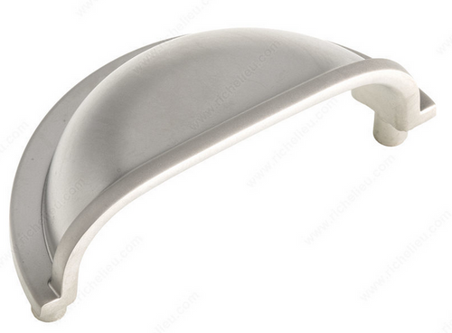 Richelieu Traditional Metal Pull - 5038 Matte Nickel - 3"