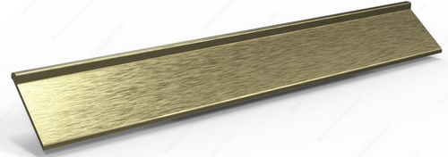 Modern Aluminum Pull Handle - 646 - Satin Brass