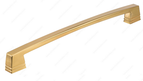 Richelieu Transitional Metal Pull - 8640 - Brushed Aurum Gold - 18 in