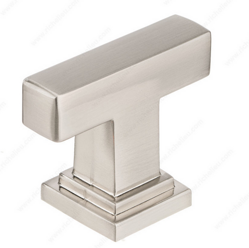 Transitional Metal Knob - 8645 - Brushed Nickel - 12 mm