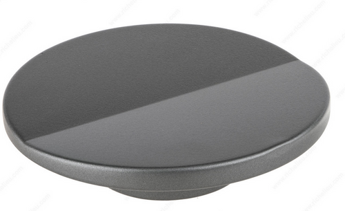 Richelieu Modern Metal Knob - 2589 - Ravello Gray - 100 mm