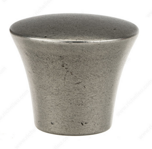 Richelieu Traditional Forged Iron Knob - 6755 - Natural Iron - 35 mm