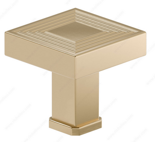 Richelieu Transitional Metal Knob - 87883 - Champagne Bronze - 35 mm