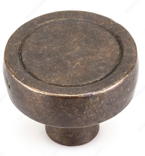 Richelieu Traditional Bronze Knob - C4 - Copper Bronze - 35 mm