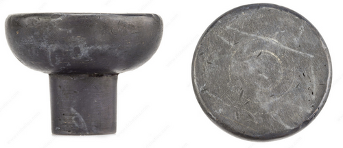 Richelieu Traditional Bronze Knob - C2 - Dark Bronze - 35 mm