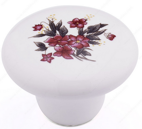 Ceramic Knob - 6006 - Wild Flower