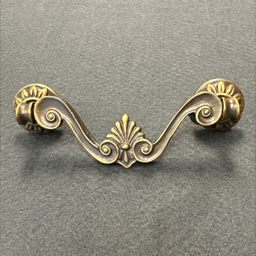 Solid Pewter Antique Brass Pull