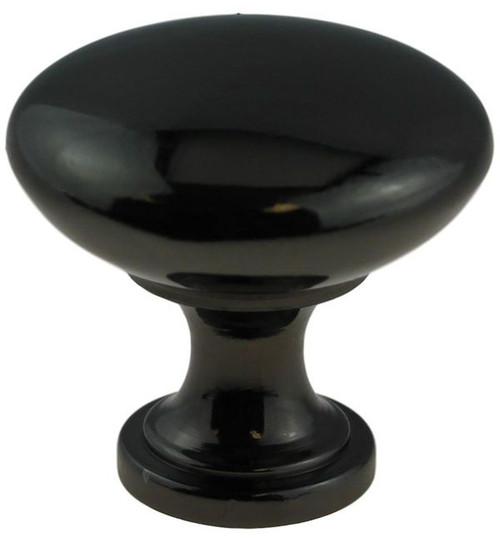Shiny Black Chrome Knob