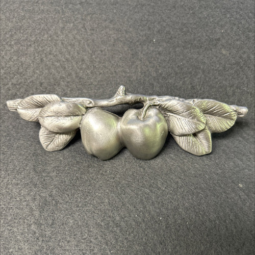 (12 Pack) Pewter Apple Pull