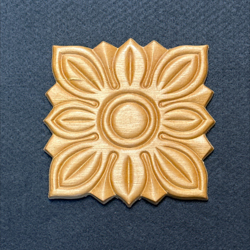 (12 Pack) 4-5/8" Birch Wood Flower Burst