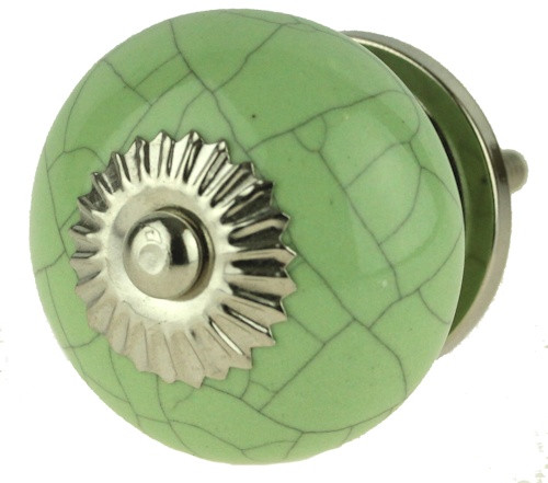 Light Green Cracked Ceramic Knob
DL-AN-310110LT