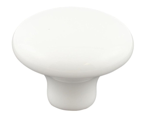 White Ceramic Knob
K35-P256-2WT