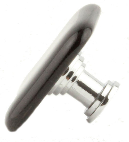 Black Glass Knob with Chrome Base
DL-DS180-BLK-CHR