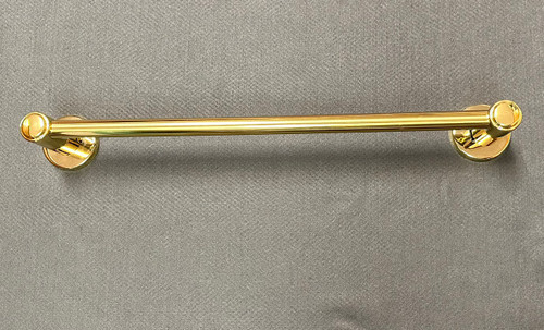 (12 Pack) 18" Towel Bar Set Polished Brass Melard