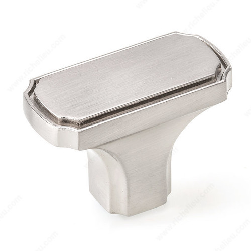 Transitional Metal knob - 77043 - Brushed Nickel