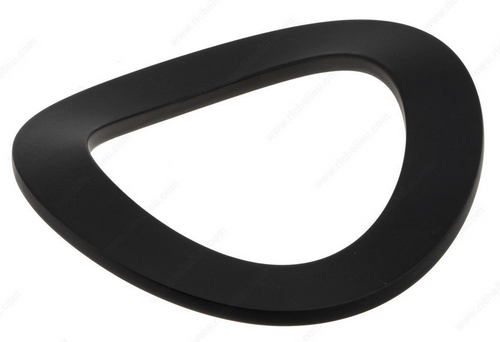 Richelieu Modern Metal Pull - 2675 - Matte Black - 96 mm
