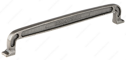 Richelieu Traditional Forged Iron Pull - 6587 - Natural Iron - 256 mm