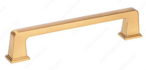 Richelieu Transitional Metal Pull - 8695 - Brushed Aurum Gold - 128 mm
