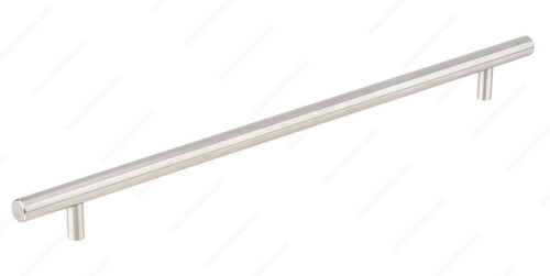 Richelieu Modern Stainless Steel Pull - 3487 - Antibacterial, Stainless Steel - 410 mm