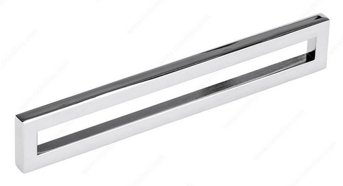 Richelieu Modern Metal Pull - 3124 - Polished Nickel - 160 mm