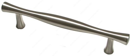 Richelieu Traditional Metal Pull - 9161 - Brushed Nickel - 96 mm