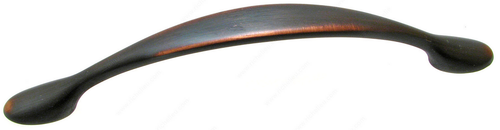 Richelieu Traditional Metal Pull - 7815 - Brushed Oil-Rubbed Bronze - 128 mm