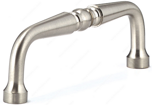 Richelieu Traditional Metal Pull - 145 - Brushed Nickel - 3.5 in