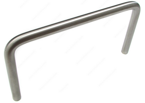 Richelieu Functional Stainless Steel Pull - 0141 - Stainless Steel - 128 mm
