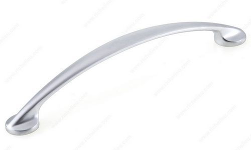 Richelieu Modern Metal Pull - 8290 - Matte Chrome - 128 mm