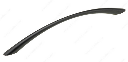 Richelieu Modern Metal Pull - 8582 - Matte Black - 192 mm