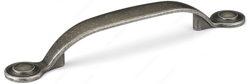 Richelieu Traditional Metal Pull - 2889 - Pewter - 96 mm