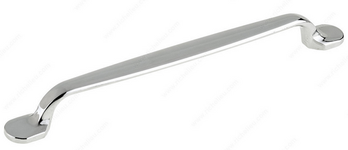 Richelieu Traditional Metal Pull - 2377 - Chrome - 192 mm