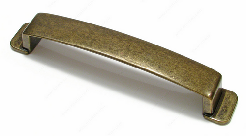 Richelieu Traditional Metal Pull - 7009 - Burnished Brass - 128 mm