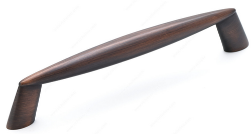 Richelieu Modern Metal Pull - 805 - Brushed Oil-Rubbed Bronze - 128 mm