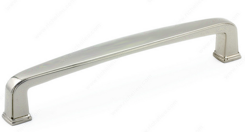 Richelieu Transitional Metal Pull - 810 - Polished Nickel - 128 mm