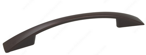 Richelieu Modern Metal Pull - 821 - Brushed Oil-Rubbed Bronze - 96 mm