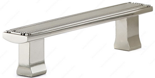 Richelieu Traditional Metal Pull - 7809 - Polished Nickel - 128 mm