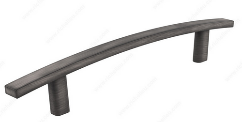 Richelieu Transitional Metal Pull - 650 - Antique Nickel - 128 mm
