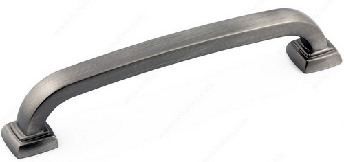 Richelieu Transitional Metal Pull - 815 - Antique Nickel - 128 mm
