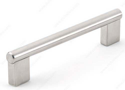 Richelieu Modern Stainless Steel Pull - 7516 - Stainless Steel - 128 mm