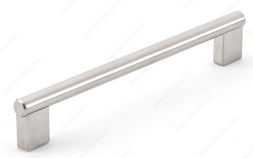 Richelieu Modern Stainless Steel Pull - 7516 - Stainless Steel - 192 mm