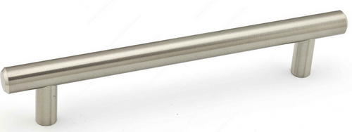 Richelieu Modern Steel Pull - 205 - Brushed Nickel - 160 mm