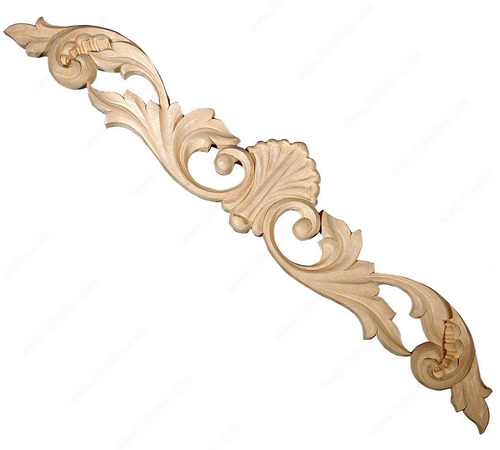 Maple Shell & Scrolls - 36"