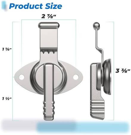 Cooler Steel Latch Replacements