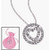 valentine's avon heart pendant