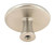 Taupe Knob with Brush Satin Pewter Base