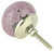 Light Purple Aged Ceramic Knob