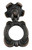 Rococo Style Ring Pull Venetian Bronze Copper Highlights P2866-DAC