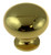 Solid Polished Brass Knob